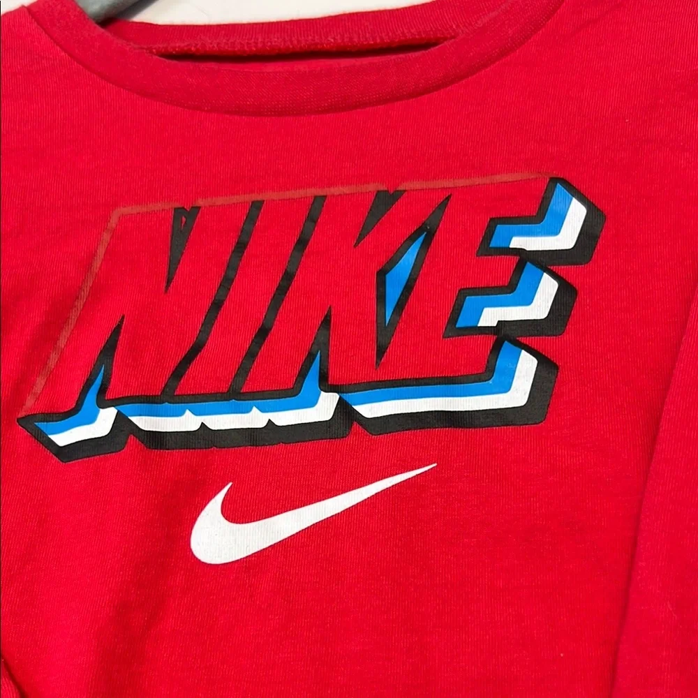 Nike‎ Kids Red Long Sleeve Shirt